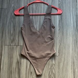 Aritzia low cut bodysuit